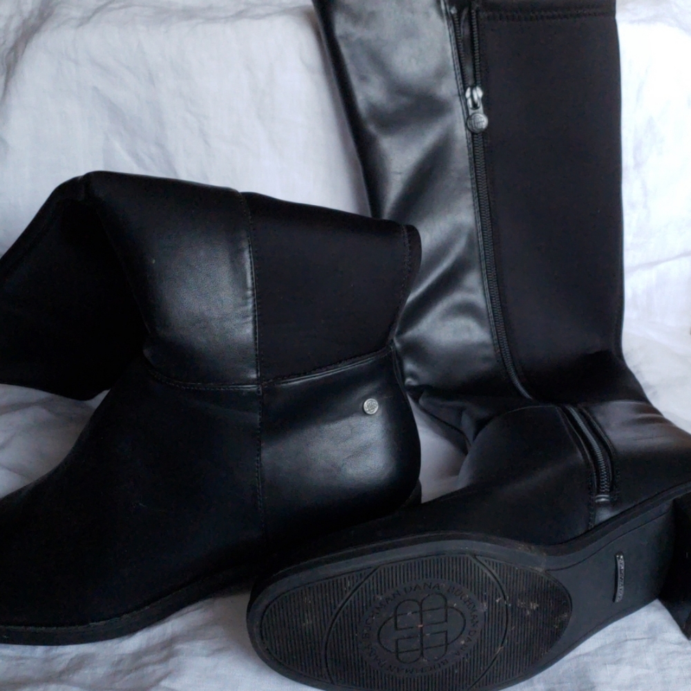 Dana Buchman Tall Black Boots